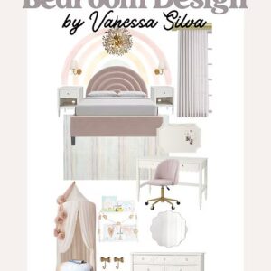 Girl's Rainbow Bedroom Design Guide- USA